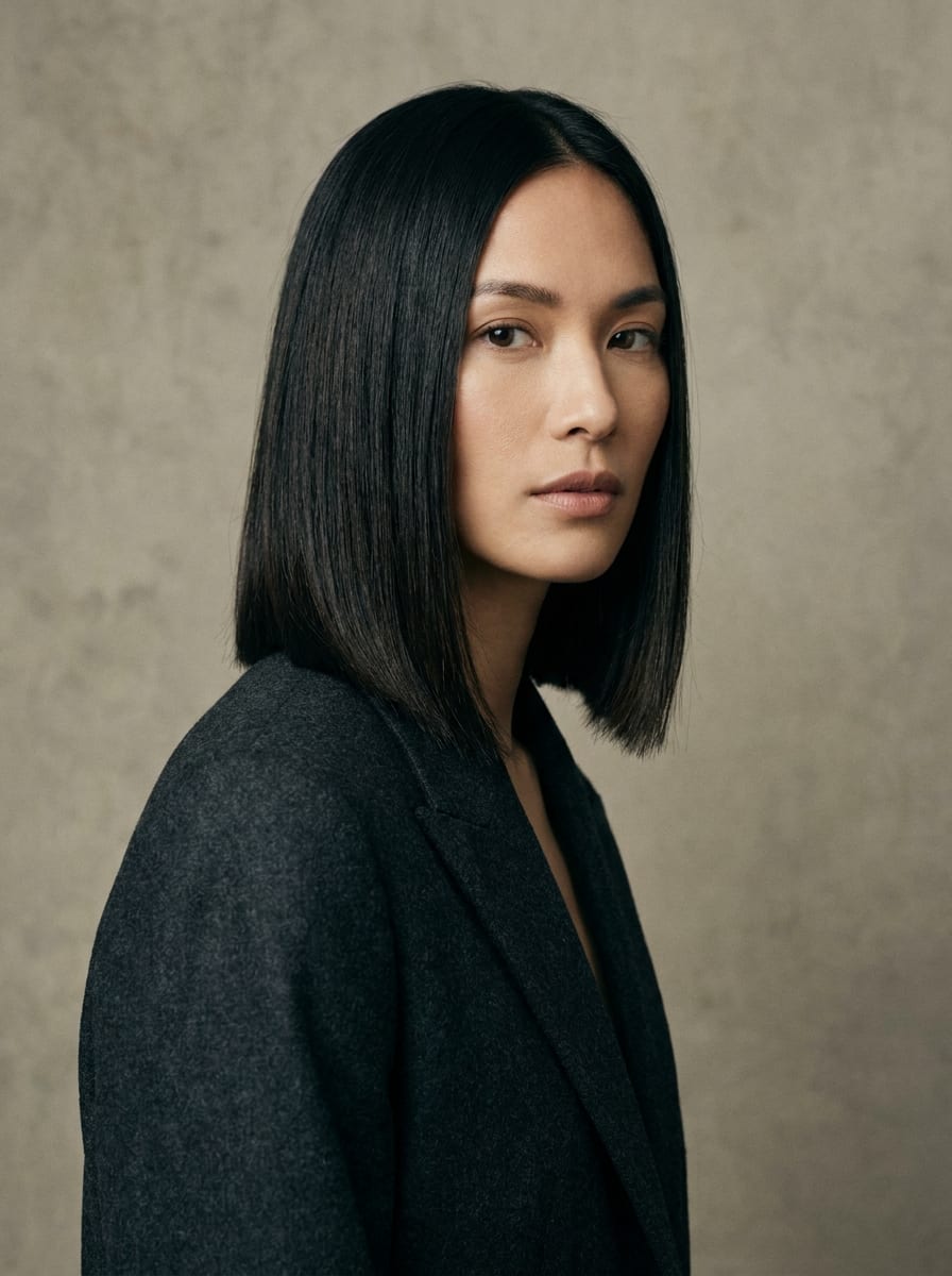 Blunt Long Bob - Long Bob Frisur